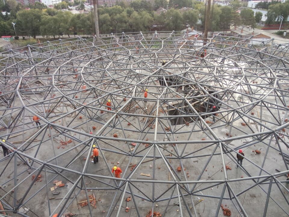 海北全民健身中心网架